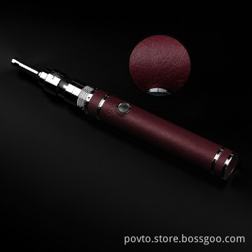 2014 the new vaporizer mage mod e cigarette with real leather